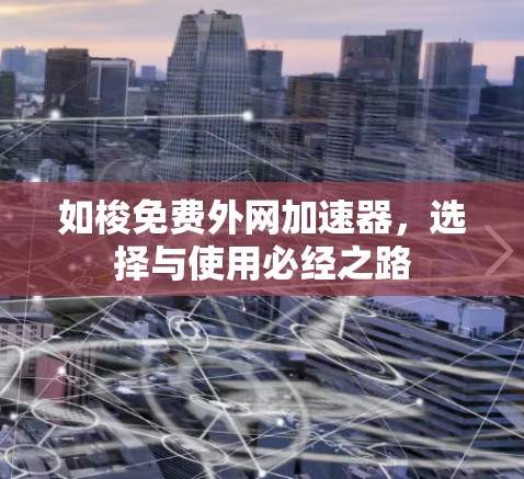 如梭免费外网加速器,选择与使用必经之路 如梭免费外网加速器,选择与使用必经之路