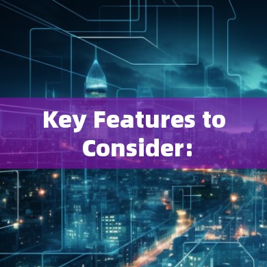 Key Features to Consider: Key Features to Consider: