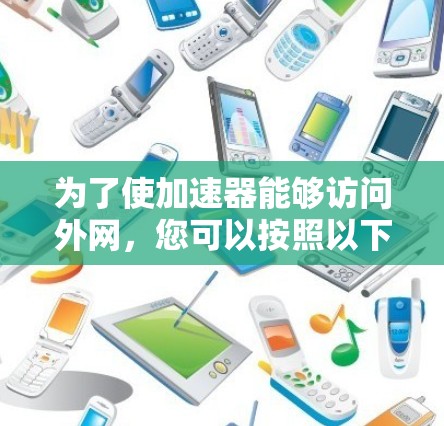 为了使加速器能够访问外网,您可以按照以下步骤操作 为了使加速器能够访问外网,您可以按照以下步骤操作