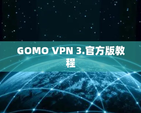GOMO VPN 3.官方版教程