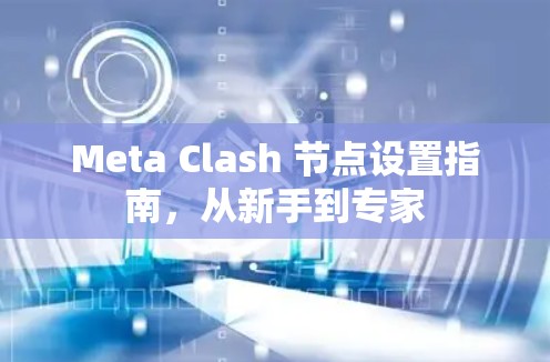 Meta Clash 节点设置指南，从新手到专家