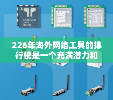 226年海外网络工具的排行榜是一个充满潜力和机遇的领域，特别是在云计算、人工智能、网络安全和移动应用等领域。以下是一些可能在226年具有重要发展的海外网络工具排行榜