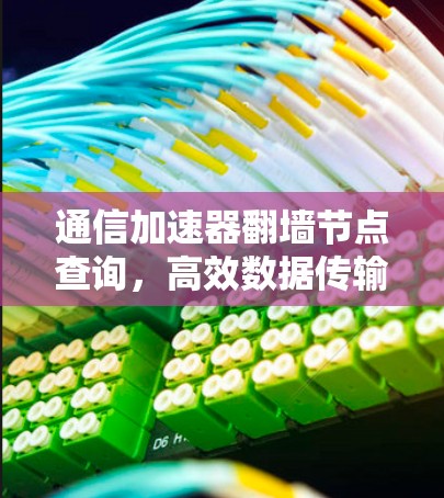 通信加速器翻墙节点查询，高效数据传输的关键工具