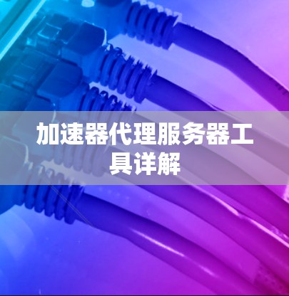 加速器代理服务器工具详解