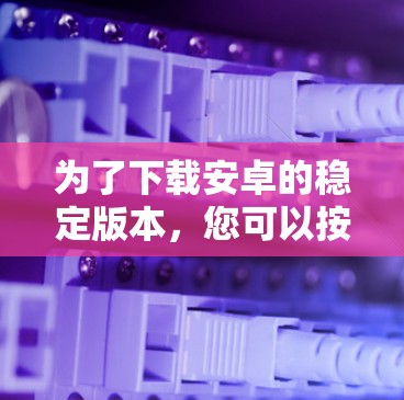 为了下载安卓的稳定版本，您可以按照以下步骤操作