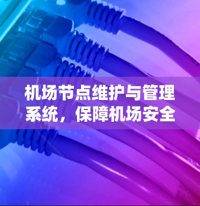 机场节点维护与管理系统，保障机场安全与可持续发展