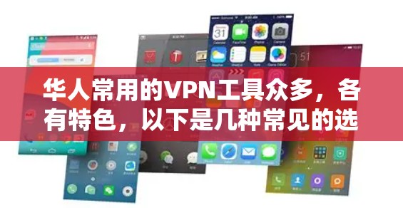 华人常用的VPN工具众多，各有特色，以下是几种常见的选择