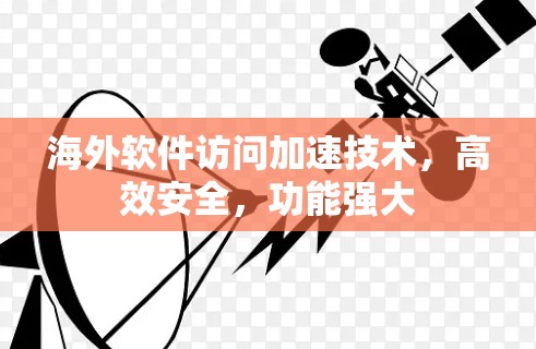 海外软件访问加速技术，高效安全，功能强大